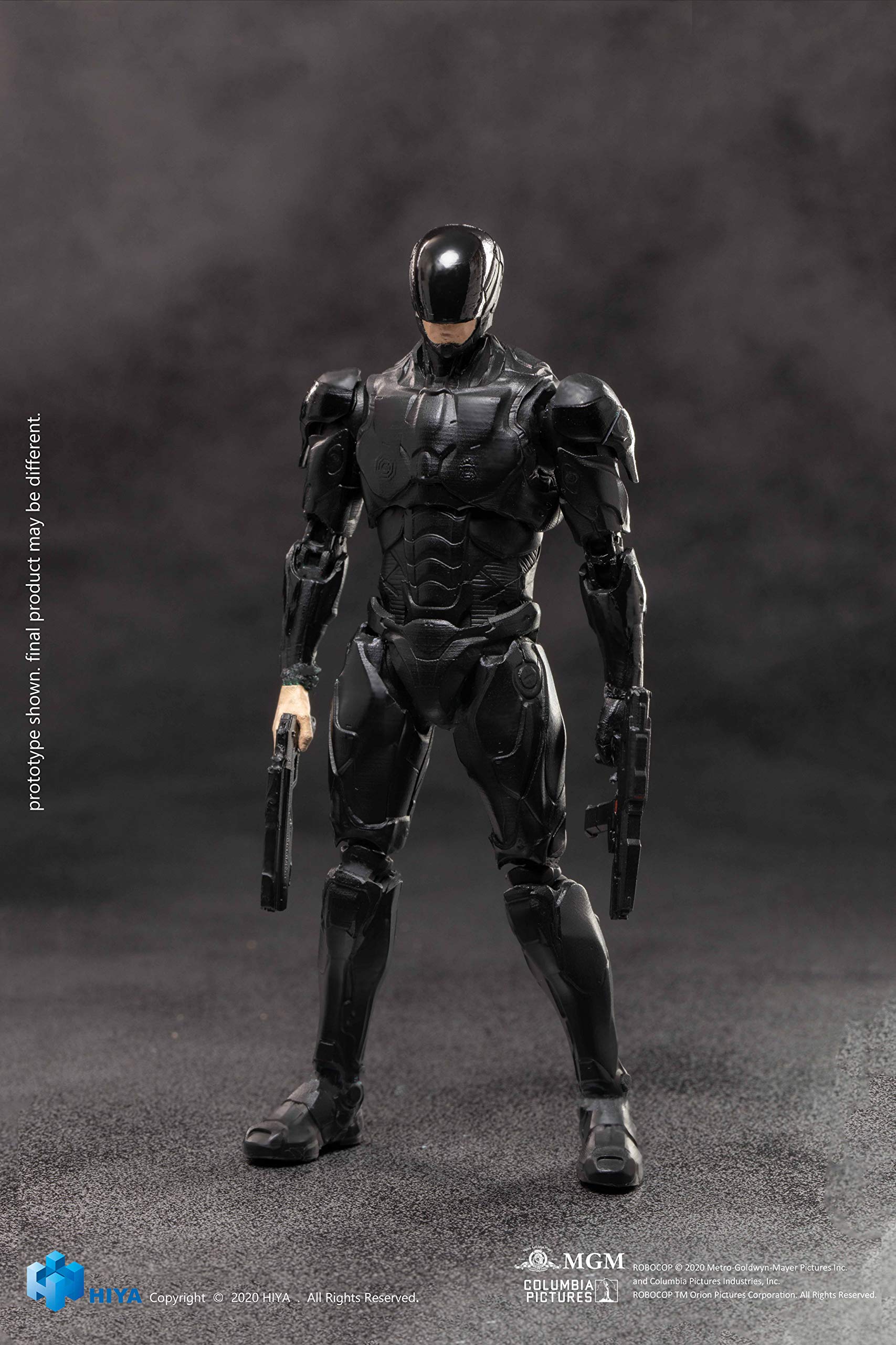 ROBOCOP 2014 フィギュア Hiya Toys Robocop 2014: Robocop (Black Version) 1:18 Scale